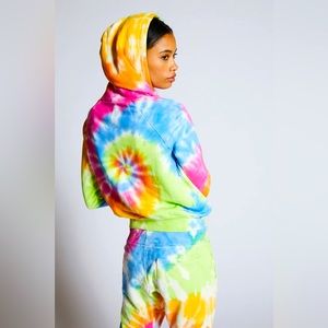 New NSF Set - Lisse Tie Dye Hoodie and Matching Sweatpants